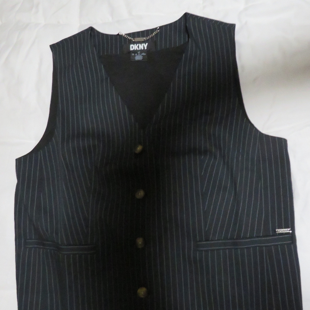 Pinstripe vest